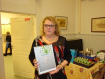 Yksi illan palkituista Sirpa Virtanen